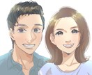単色/フルカラーの似顔絵を提供します 可愛いイラストのまま似ている似顔絵が欲しい方に イメージ3