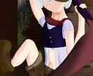 商用のキャラクターのイラストを描きます 独特な雰囲気のあるキャラクターをお求めの方に イメージ2