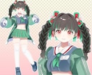 VTuber等に！VRoidで3Dモデル作ります MMDやVRChatのモデルに、商用利用OK！ イメージ1