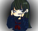 かわいいデジタルイラスト作成します うるうるお目目のかわいいイラストです イメージ4