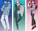 すぐに用意しなきゃいけないTRPGの立ち絵描きます とにかく早く立ち絵を描いてほしい人向け！ イメージ2