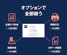 おまかせで高品質！プロが名刺デザインします 忙しい経営者の方へ。ヒアリングから最短3日で納品。 イメージ9