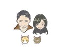 柔らかい雰囲気の似顔絵描きます 柔らかいものからかっこいいもの、ゆるキャラ風から漫画風まで！ イメージ1