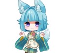 可愛い男の子(男の娘)SD絵を制作致します アイコンやアクリルキーホルダーに！ イメージ2