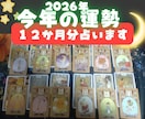 2026年・総合運　12ヶ月分を細かく見ます １２月２７日～１月４日までの限定鑑定！タロット＆ルノルマン イメージ1