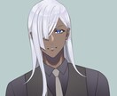 Vtuberキャラデザ～モデリングまで全て承ります キャラデザ・Live2D・全工程作成可能・パーツ分け・三面図 イメージ1