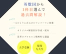 大学の過去問（英数国）を「超・高効率」で指導します 1コマ過去問1年分完結！無駄を省いた超・高効率な戦略指導 イメージ1