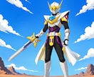 オリジナルヒーローデザインをさせてていただきます あなたの理想のヒーロー、リアルにデザインします！ イメージ3
