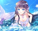 立ち絵・三面図・一枚絵など制作いたします ✧キャラクターデザイン、衣装デザインも承ります✧ イメージ6
