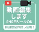 初回お試し価格！ショート動画編集します おしゃれな動画編集お任せください！ イメージ1