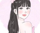 優しいタッチの似顔絵描きます リアル寄りからアニメ寄りまで! イメージ7