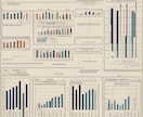 データ分析・財務モデル作成・事業計画書作成します 財務データ等の数字の分析からストーリーライン策定まで イメージ1