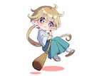 かわいいミニキャラ(デフォルメ)描きます SNSアイコン・配信・商用OK イメージ9