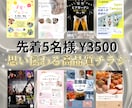 伝わる！集客につながるチラシを丁寧に制作します 5名様限定3,500円｜修正無料｜初めての方も安心 イメージ1
