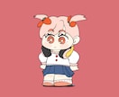 SNSのアイコン作成、キャラクターの作成をします 色んな場面に使えるキャラクター・イラストを制作いたします。 イメージ9