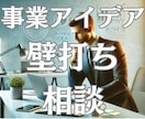 事業アイデアの課題に壁打ちで相談にのります 新規事業開発のプロがあなたの事業アイデアの課題を一緒に解決 イメージ1