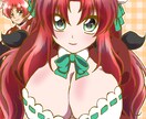 SNSアイコンお描き致します ギャルゲー風のイラストであなたのSNSを飾りませんか？ イメージ4