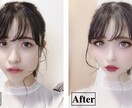 あなたの顔を別人の様に加工ます 私だけど私じゃない！！加工っぽさもなく自然な別人級！！！ イメージ1