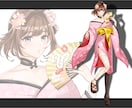 Vtuber・IRIAM・配信等の立ち絵制作します 商用利用込み、装飾・小物込み、鮮やかで見栄えのあるイラスト！ イメージ9