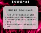複雑な恋愛や不倫関係の恋愛成就をお助けします 不倫関係、複雑恋愛、霊視タロット占いで、ご縁結び イメージ4