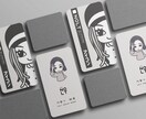SNSや名刺に！シンプルなアイコン作成致します 【 YOUTUBE・TIKTOK・インスタ・ブログなどに 】 イメージ3