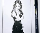 鍵栗みかんの絵柄で似顔絵を描きます 素敵なおなたをイラストで描かせてください♪ イメージ4