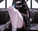 暗い世界観のイラスト制作します 暗い雰囲気と質感やデザインに拘ったイラストを提供します。 イメージ10
