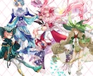 最短３日！ゲームやTRPGの立ち絵を制作します ポップで目に付く理想のイラストをお届けいたします！ イメージ5