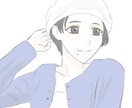 全力でイラスト系の似顔絵描きます 繊細で手書き感たっぷりの絵柄です。 イメージ2