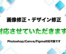 既存デザインの修正行います 細かいものから大きいものまで対応いたします イメージ1