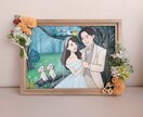 似顔絵描きます 結婚式や誕生日のプレゼント、SNSのアイコンにどうぞ！ イメージ2