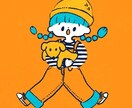 ゆるっとニュアンス似顔絵描きます ポップでゆる〜いイラストで似顔絵をお描きします！ イメージ1
