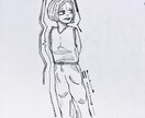 オリジナルのキャラクターなど描きます ご不満な点があれば何度でも修正し満足のあるイラストを イメージ3