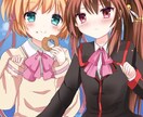 商用可！安く！可愛く！描きます かわいい！アニメ調！萌え系イラストがお好きな方に♪ イメージ5