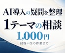 ChatGPTで業務改善の手順を設計します 個人事業・副業向け｜1業務の整理と実行プランをPDF納品 イメージ1