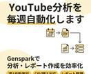YouTube分析自動化するAIフロー設計します YouTube分析の自動化ワークフローを構築します イメージ1