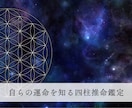 四柱推命×運命学で人生の地図をお渡しします 自分のことがいまいちわからない、生きづらさを感じている方へ イメージ1