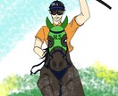 馬のイラストを描きます 馬との思い出をイラストで残しませんか イメージ3