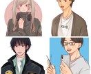 SNSのイラスト、アイコン描きます ご希望のイラスト描かせていただきます！夢絵、版権も可！ イメージ2