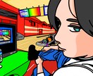 お気に入り・思い出の写真をポップなイラストにします あなたの思い出の一枚、お気に入りの一枚をイラストにします! イメージ5
