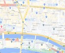 お客様が迷わない地図・見やすい案内図を作成します Googleマップに合わせた配色で、直感で分かるシンプル地図 イメージ3