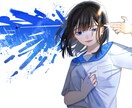 アイコン、MVイラスト、表紙絵、挿絵など描きます 目力の強い鮮やかな厚塗りが得意です イメージ1