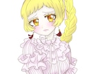 コテキャラ・アイコン・ヘッダー画像描きます オリキャラもお任せ下さい！！女の子キャラ得意です！ イメージ6