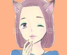大人可愛いオシャレなSNSアイコン作成します ちょっと可愛いケモ耳もお描きします♡ イメージ3