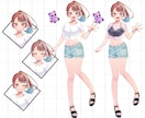 自分らしさをキャラクターに！立ち絵制作します 活動をあなたらしく、楽しめるように、イメージを立ち絵にします イメージ3
