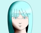 アニメ漫画のSNS等のアイコン顔アップ描けます 美を感じる洗練された絵描けます イメージ2