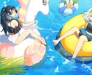 歌ってみたサムネイラスト描きます 歌ってみたオリジナルMV用のイラストにも！ イメージ2