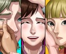 SNSアイコンなどをデジタルで描きます 簡単なイラスト、SNSアイコン、夢絵をデジタルで描きます！！ イメージ9