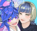 SNSやゲーム用のアイコンイラストを描きます 配信者さんやSNSユーザーに人気です！ イメージ3