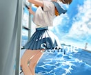 キャラクターイラスト・同人誌表紙描きます ☆開設記念価格 先着10名様まで-1500円☆ イメージ3